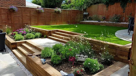 How New Railway Sleepers Can Give a Garden a Clean, Structured Look?