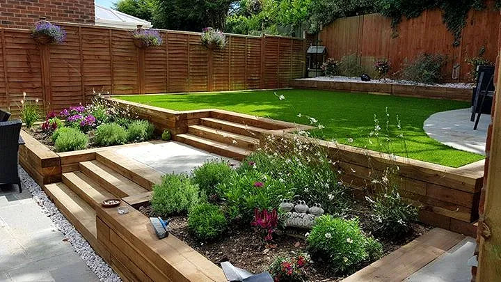 How New Railway Sleepers Can Give a Garden a Clean, Structured Look?