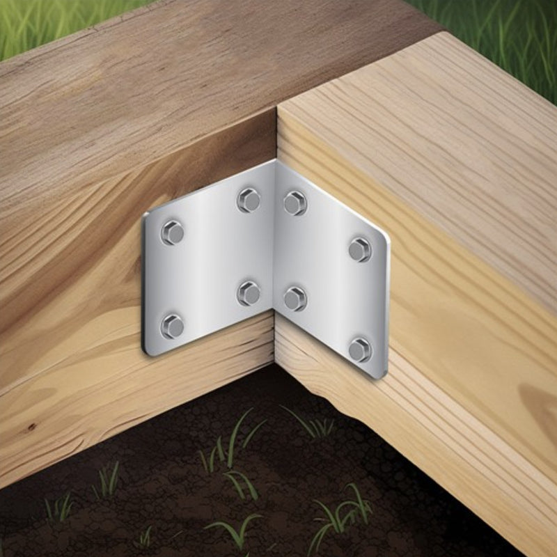 Load image into Gallery viewer, SLEEPER CORNER SUPPORT BRACKET GALVANISED
