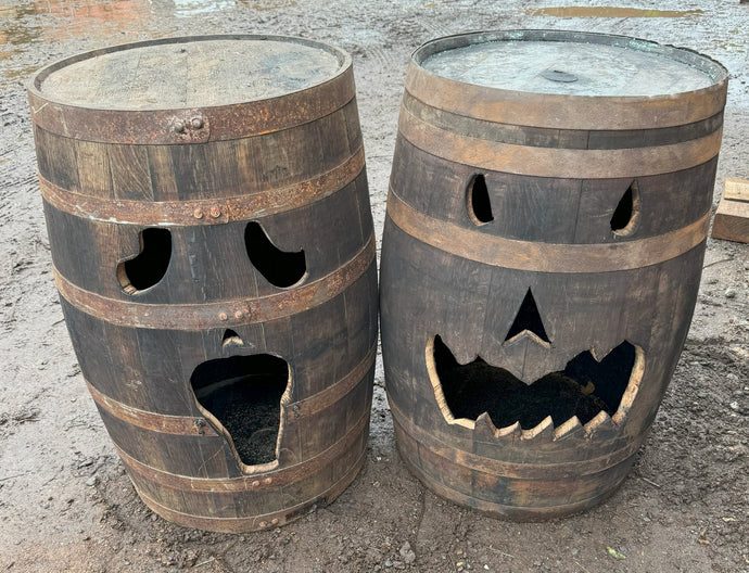 HALLOWEEN OAK WHISKEY BARREL, 40 GALLONS (185 LITRES)