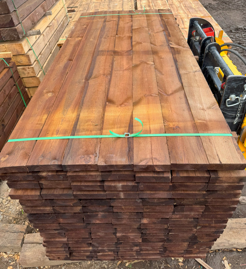 Load image into Gallery viewer, New Brown UC4 Pressure Treated Unbanded Scaffold Boards/Planks
