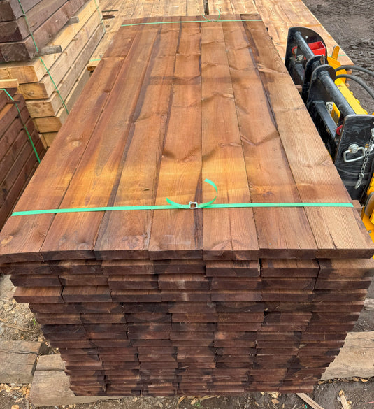 New Brown UC4 Pressure Treated Unbanded Scaffold Boards/Planks