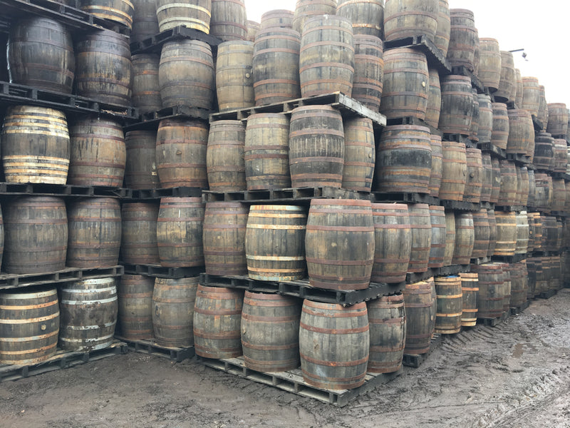 Load image into Gallery viewer, SOLID WOODEN OAK WHISKEY BARREL, 55 GALLONS (250 LITRES)
