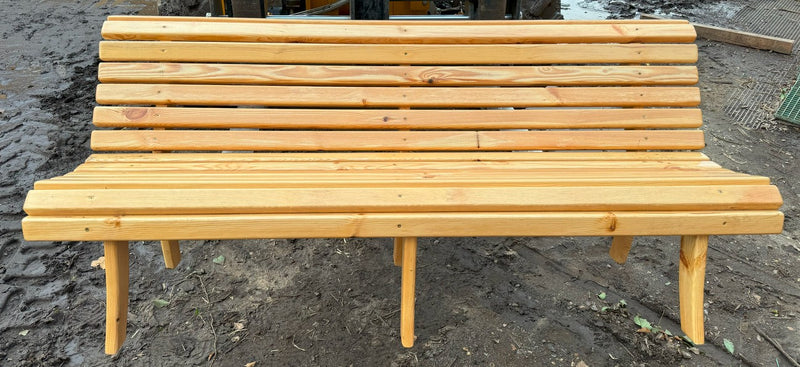 Load image into Gallery viewer, New PAR &amp; Varnished Heavy Duty Outdoor 4 Seater Bench
