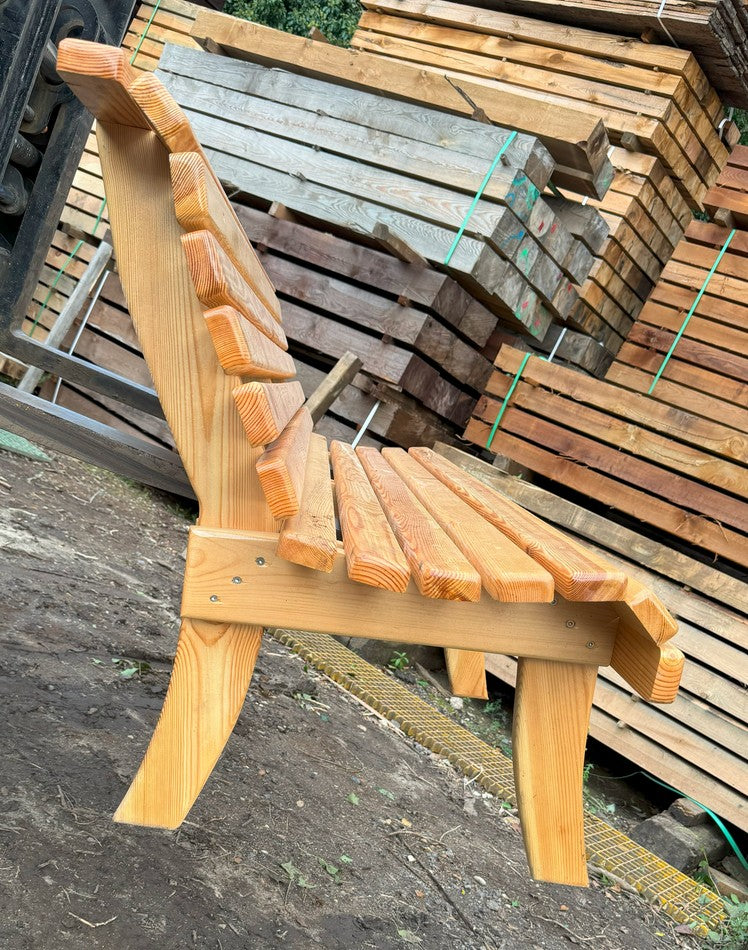 Load image into Gallery viewer, New PAR &amp; Varnished Heavy Duty Outdoor 4 Seater Bench
