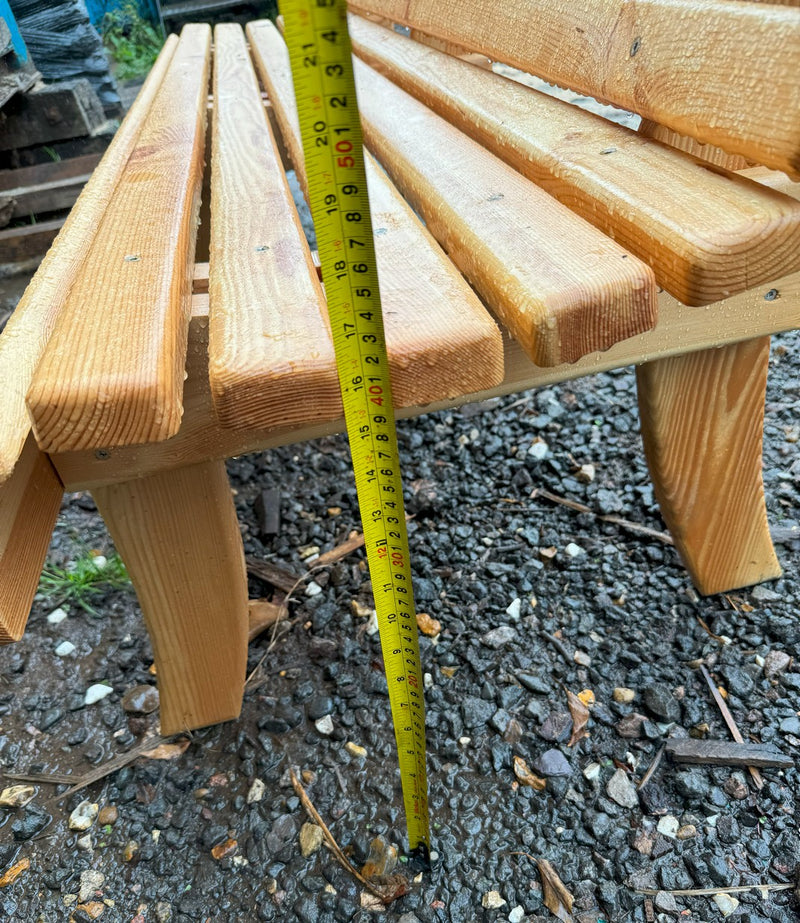 Load image into Gallery viewer, New PAR &amp; Varnished Heavy Duty Outdoor 4 Seater Bench
