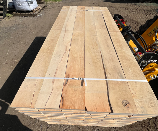 New Hardwood Boards/Planks (2400mm x 185mm x 32mm) *COLLECTION ONLY*