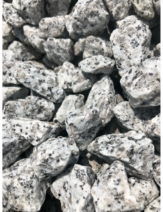 Dalmatian Grey Granite Chippings