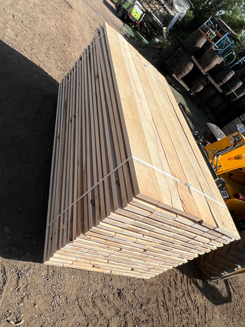 Load image into Gallery viewer, New Hardwood Boards/Planks (2400mm x 185mm x 32mm) *COLLECTION ONLY*

