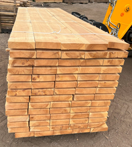NEW Untreated Pine Railway Sleeper Boards (3000mm x 200mm x 50mm)