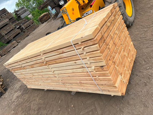NEW Untreated Pine Railway Sleeper Boards (3000mm x 200mm x 50mm)