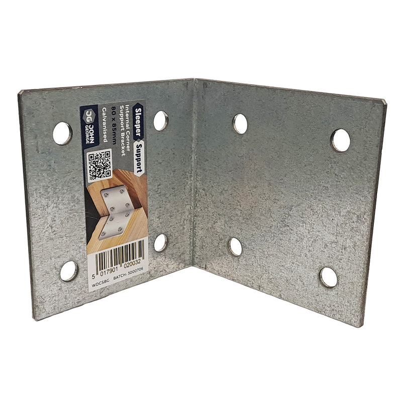 Load image into Gallery viewer, SLEEPER CORNER SUPPORT BRACKET GALVANISED
