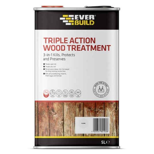 Everbuild Wood Treatment 5L