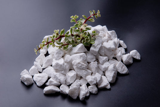 Snow-White Thassos Marble Chippings