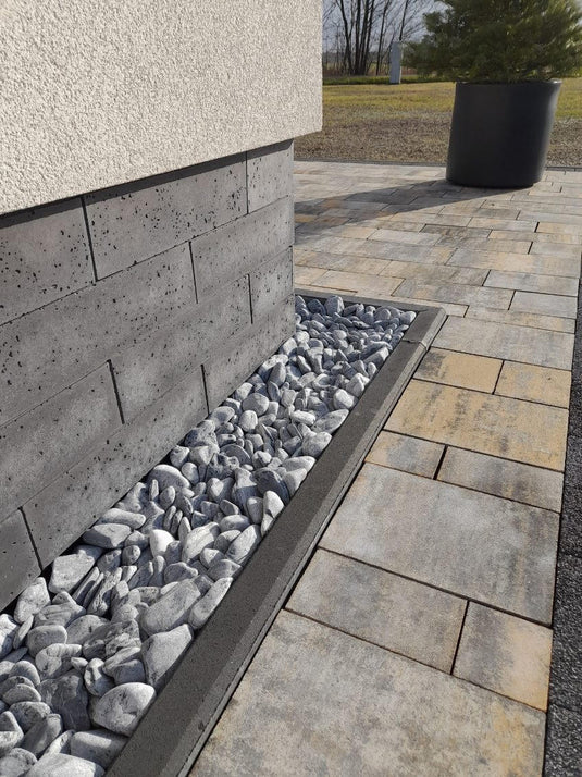 Ocean Graphite Thassos Marble Pebbles