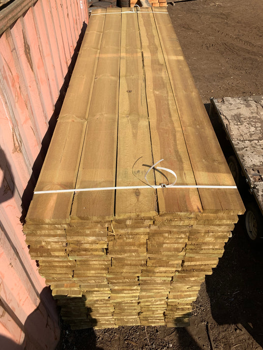 NEW Green Treated Unbanded Scaffold Boards/Planks (3900mm x 225mm x 38mm)