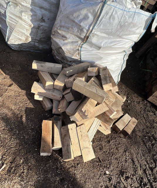 Firewood Seasoned Hardwood Logs - Bulk Bag