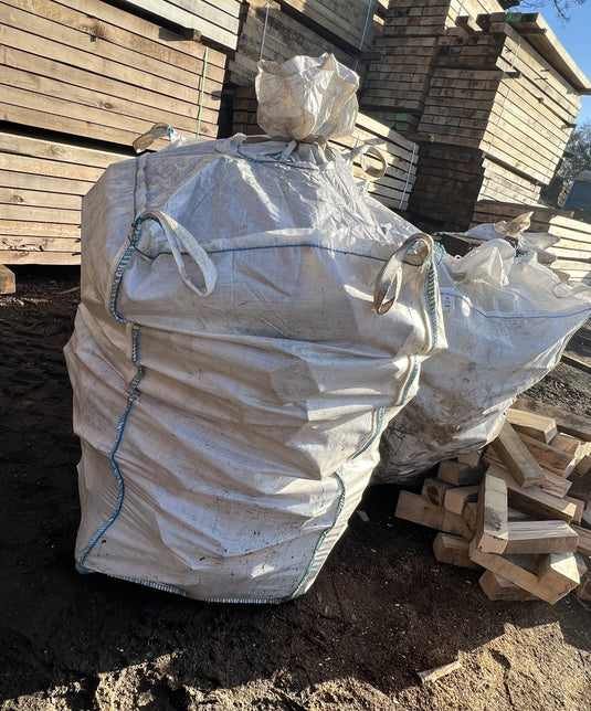 Firewood Seasoned Hardwood Logs - Bulk Bag