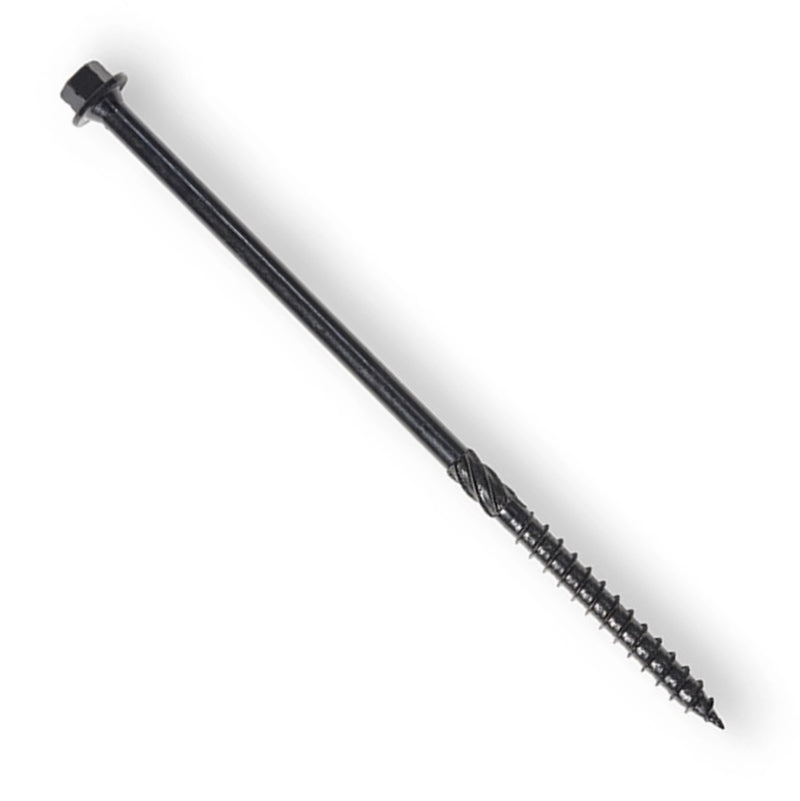 Load image into Gallery viewer, Black Hex Head Structural Timber Screws (6.3 x 150mm)
