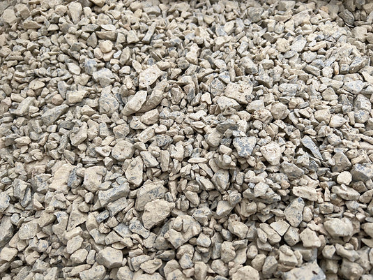 Pastel Cream Chippings 8-16mm - Bulk Bag