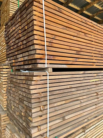 New Brown Pressure Treated Unbanded Scaffold Boards/Planks (3900mm x 180mm x 38mm)