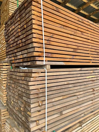 New Brown Treated Unbanded Scaffold Boards/Planks (3900mm x 180mm x 38mm)