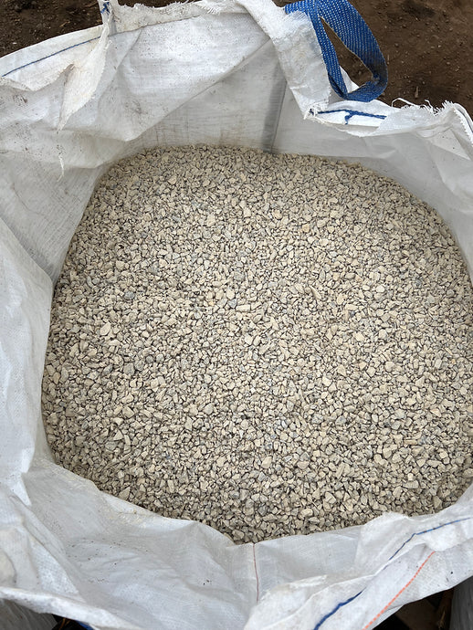 Pastel Cream Chippings 8-16mm - Bulk Bag