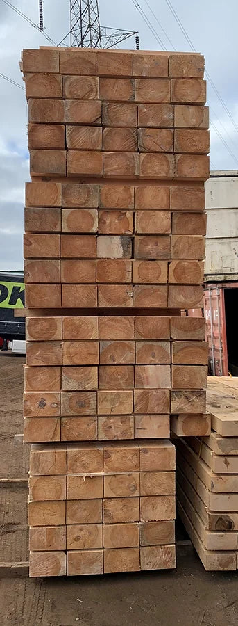 Load image into Gallery viewer, NEW Untreated Pine Railway Sleepers (2600mm x 250mm x 150mm)
