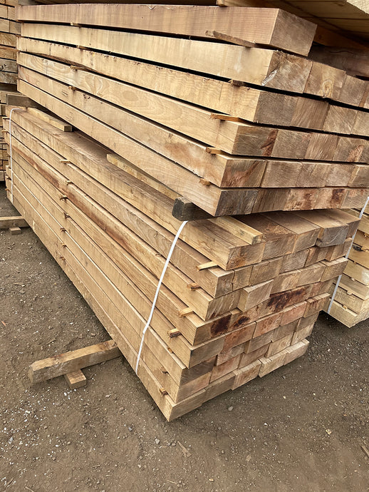 New Brown Treated Hardwood L.Oak Railway Sleepers