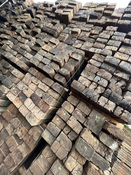 1st Grade Reclaimed Pine Railway Sleepers (2600mm x 250mm x 150mm)