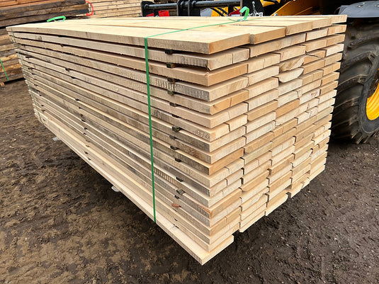 New Hardwood L.Oak Boards (2400mm x 200mm x 30mm)