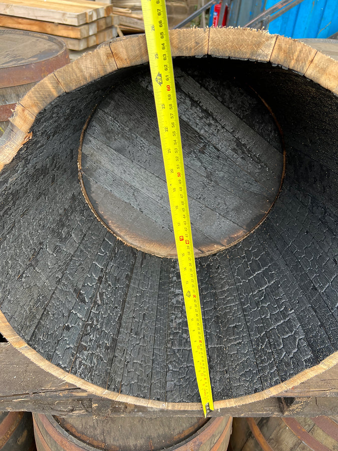 Load image into Gallery viewer, SOLID WOODEN OAK WHISKEY PLANTER
