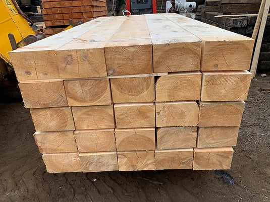 NEW Untreated Pine Railway Sleepers (2600mm x 250mm x 150mm)