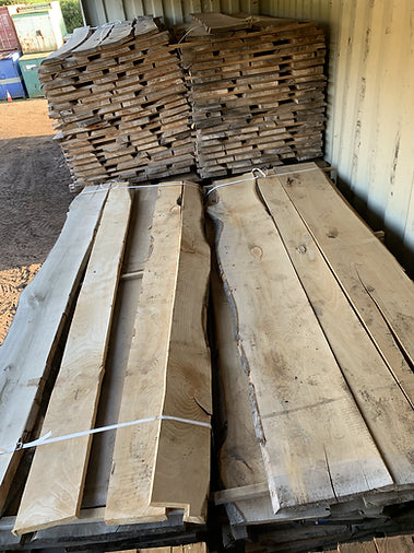 New Waney Edge Hardwood Boards/Planks