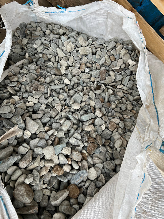 River Pebbles 20-100mm - Bulk Bag