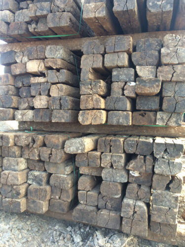 2nd Grade Reclaimed Pine Railway Sleepers (2600mm x 250mm x 150mm)